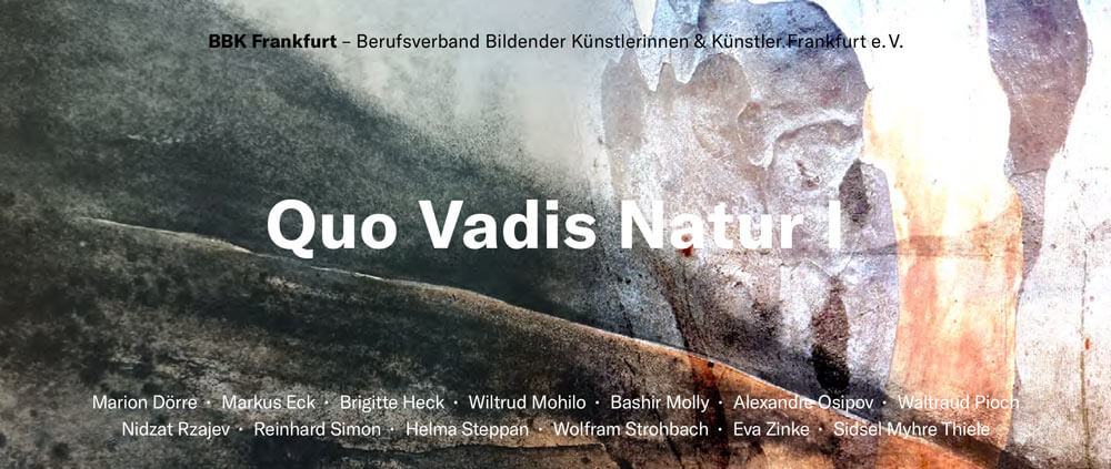 Quo Vadis Natur 1 Ausstellung das portrait Frankfurt