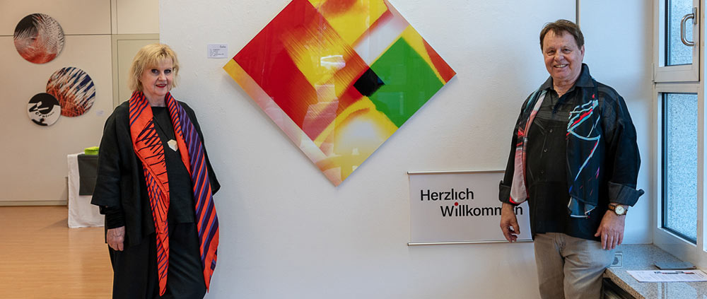 Die Veränderung von Waltraud Pioch und Reinhard Simon in BBK Galerie Frankfurt Vernissage Titelbild